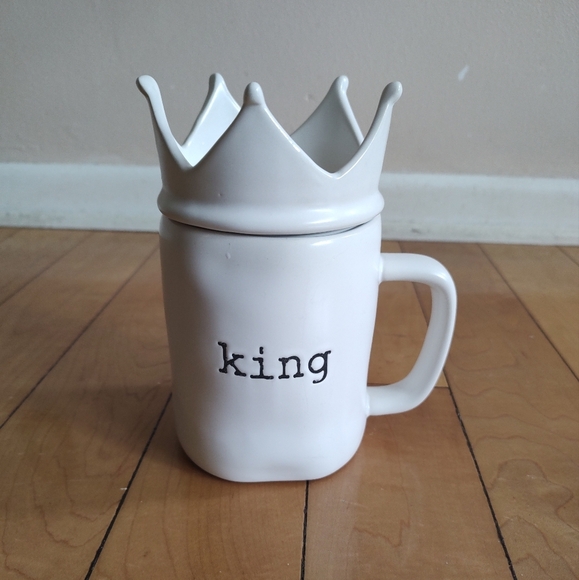 Joseph A Collection 21 Oz Ceramic Crown Mug with Handle- White - Picture 1 of 6